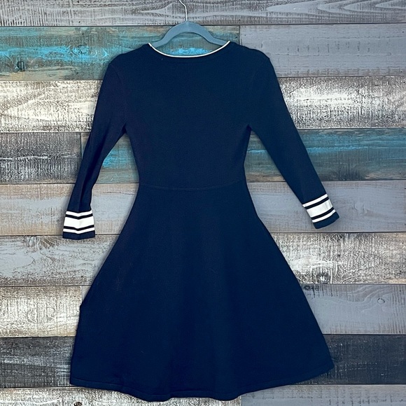 Blue sweater dress - Picture 2 of 4